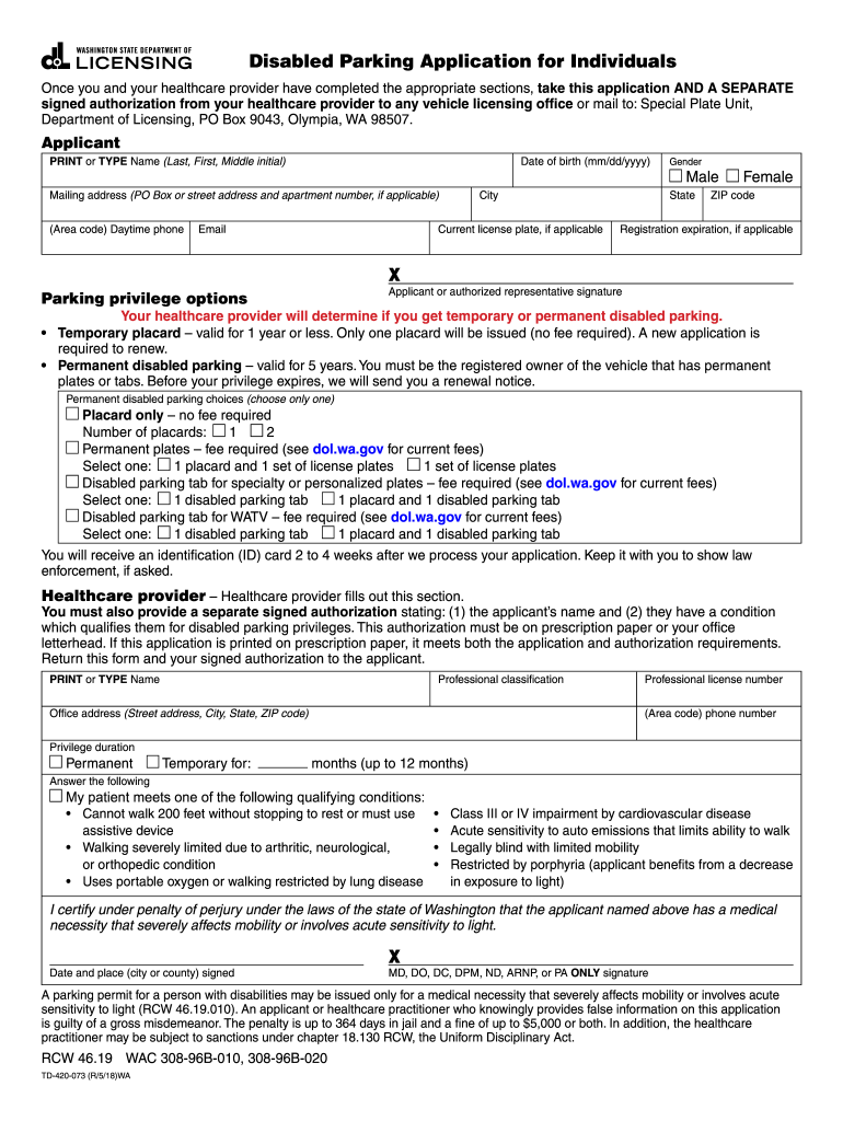 washington vehicle trip permit