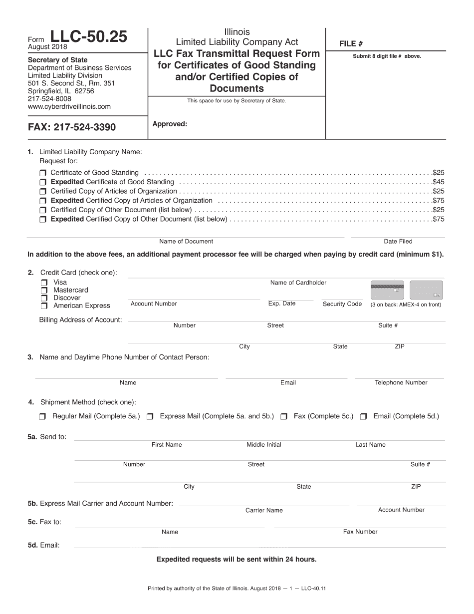 Llc 50 25  Form