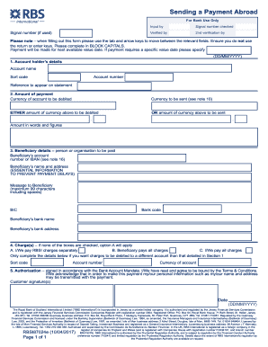 Get and Sign Limited Company Information Form RBS International 