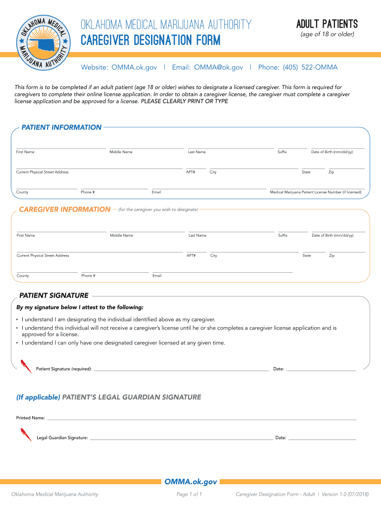 Marijuana Authority  Form