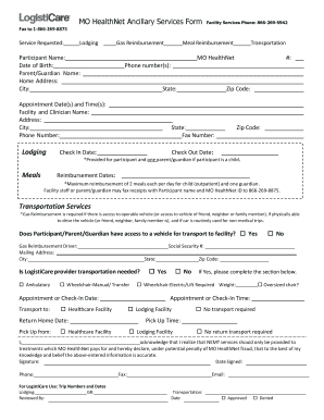 Prior Authorization Supporting Documents or Updates Cover Sheet  Form