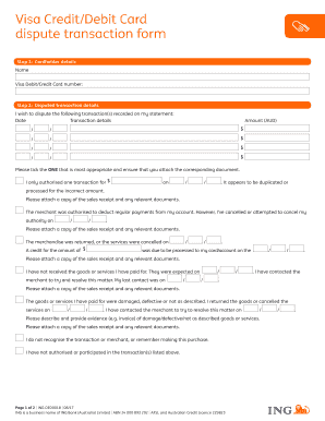  Visa CreditDebit Card 2023