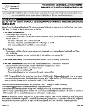  Identity Residence Non Driver 2017-2024