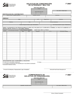 F 2667  Form