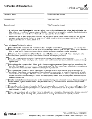  Delta Community Form 2018