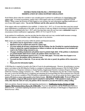  South Dakota Child Custody Modification 2018-2024