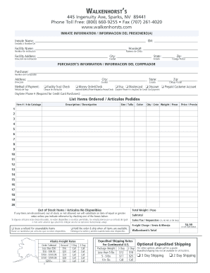 Walkenhorst Catalog Online  Form