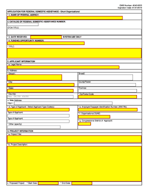 OMB Number 4040 0003  Form