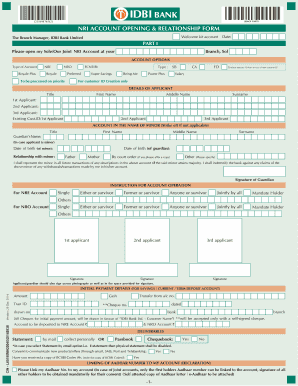 Idbi Kyc Form