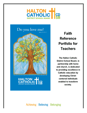 Faith Portfolio  Form