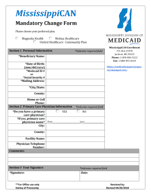  Please Choose Your Preferred Plan 2018-2024