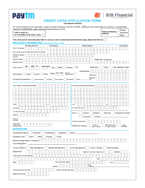 Onlinebobcards  Form