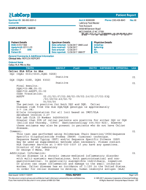 Specimen ID 360 992 9201 0  Form