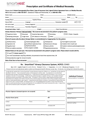 Demographic Face Sheet  Form