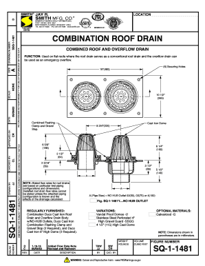  Fillable Sq 1 1481 Combination Roof and Overflow 2003-2024
