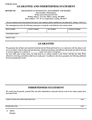 DMB 437 Rev 303  Form