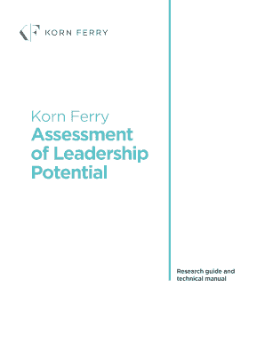 Korn Ferry Test PDF  Form