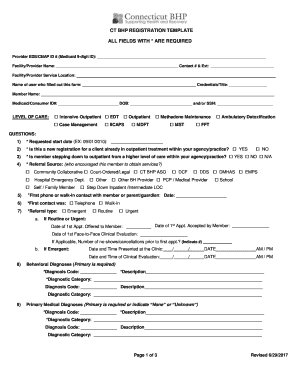  Ct Bhp Registration Template 2017-2024