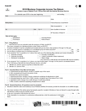  Montana Form Clt 4s Instructions 2018