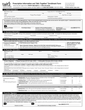 Taltz Enrollment Form