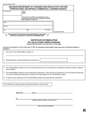 State of Michigan Cscl Cd 730 Form