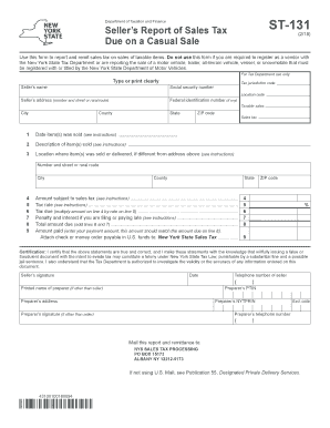  Fill in St 131 Form 2018-2024