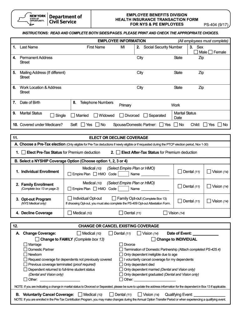 Get and Sign Ps 404 2017-2022 Form