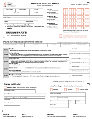  Pst Form Download 2018