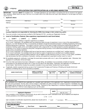  Documents & Forms CWB Group 2018