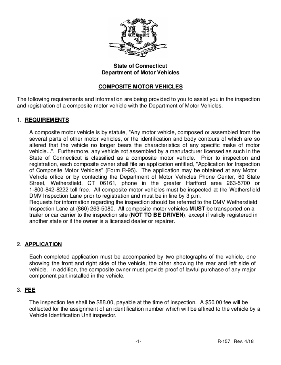 State of Connecticut Department of Motor Vehicles CT Gov  Form