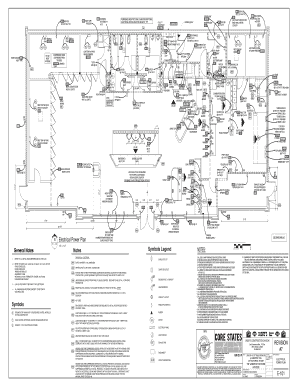 E 101 General Notes Notes Electrical Power Plan Symbols Legend  Form