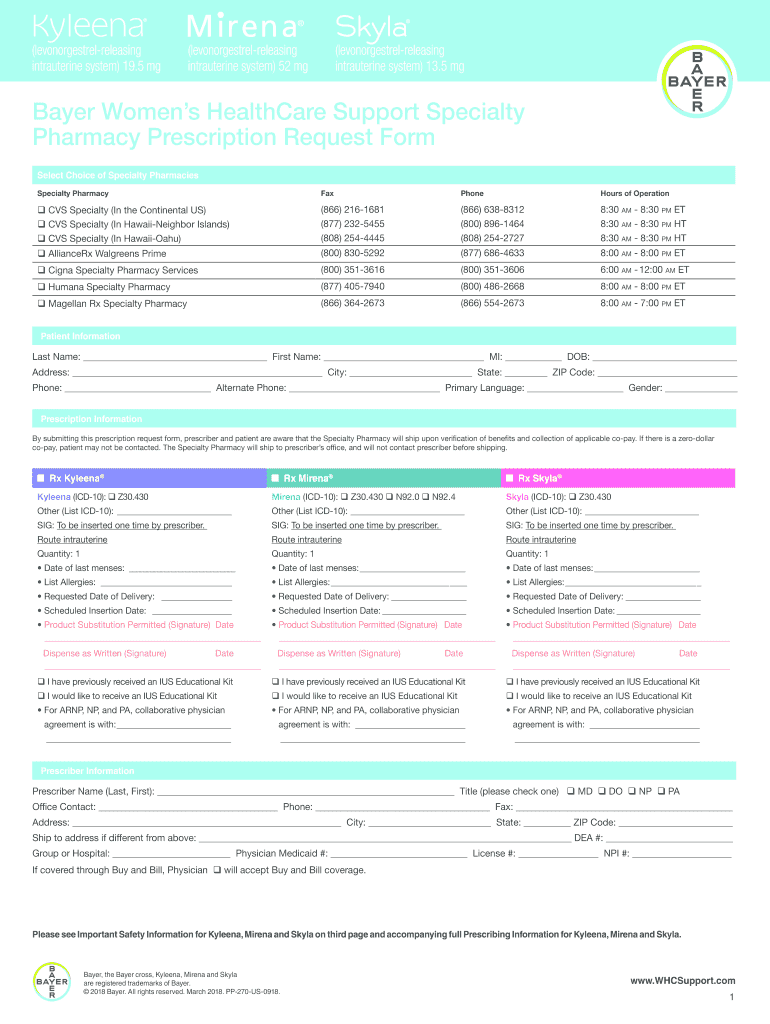  Order Form