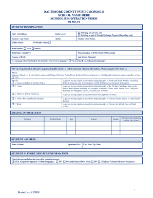 PS 515, F1  Form