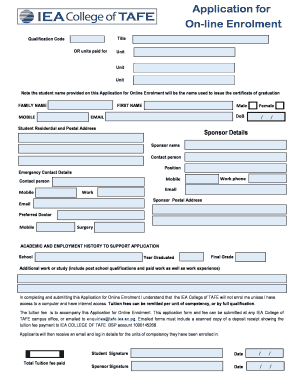 Tafe Png Application Form