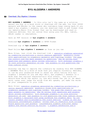 Byu Algebra 1 Answers Insane Custom Cycles  Form