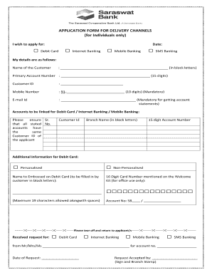 Saraswat Bank Rtgs Form