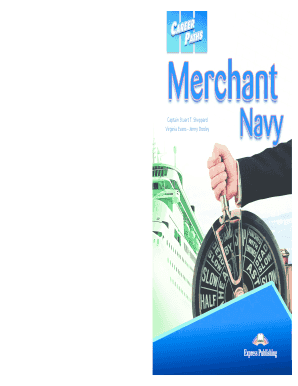 CAREER P a THS Merchant Navy Student&#039;s Book Captain Stuart T  Form