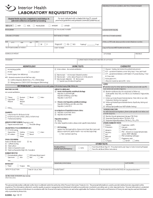  Interior Health Laboratory 2017-2024