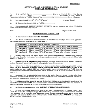 Ksb Annexure 2  Form