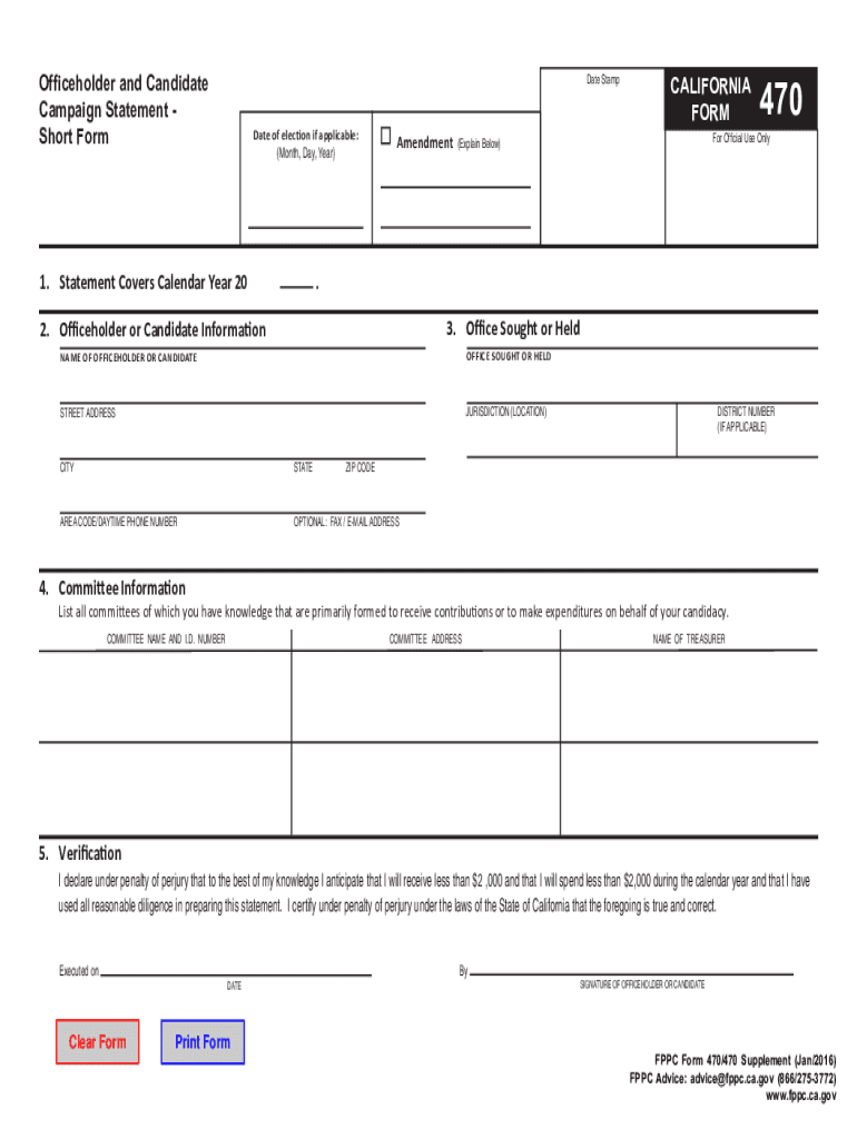Get and Sign Form 470 2016-2022