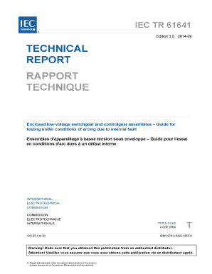 Iec 61641 PDF Download  Form