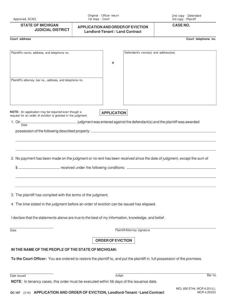  Scao Application Form 2016-2024