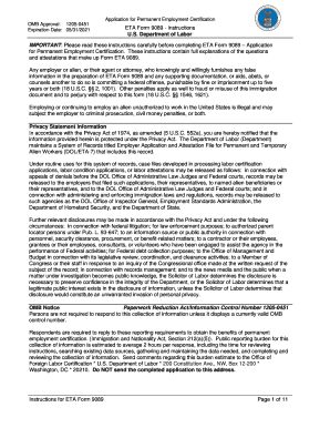  Form 9089 Instructions 2018-2024