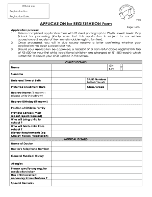 Philsys Registration Form Form No 1 PDF