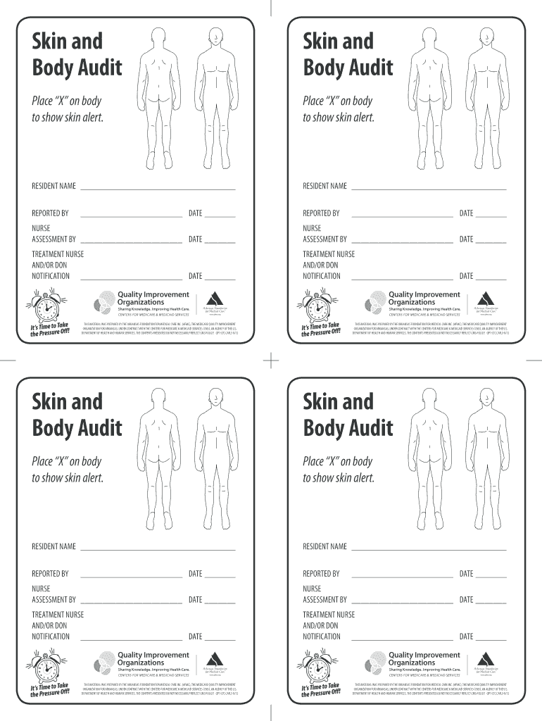 Body Audit Nursing  Form
