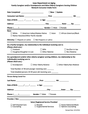 Intake Forms