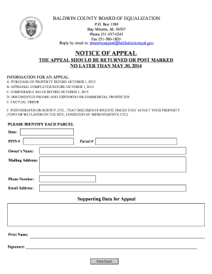 Baldwincountyal Gov  Form