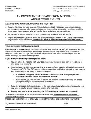 Imm Form Medicare