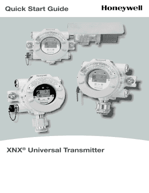 Xnx Universal Transmitter Manual  Form