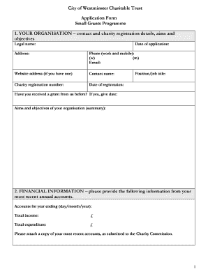 National Lottery Funding Application Form 23 Closing Date